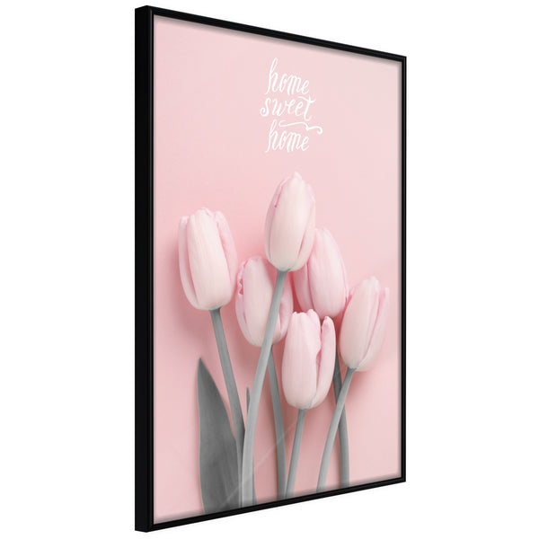 Poster - Welcome Bouquet  - zwart