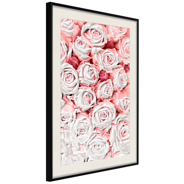 Poster - Purity  - zwart passepartout