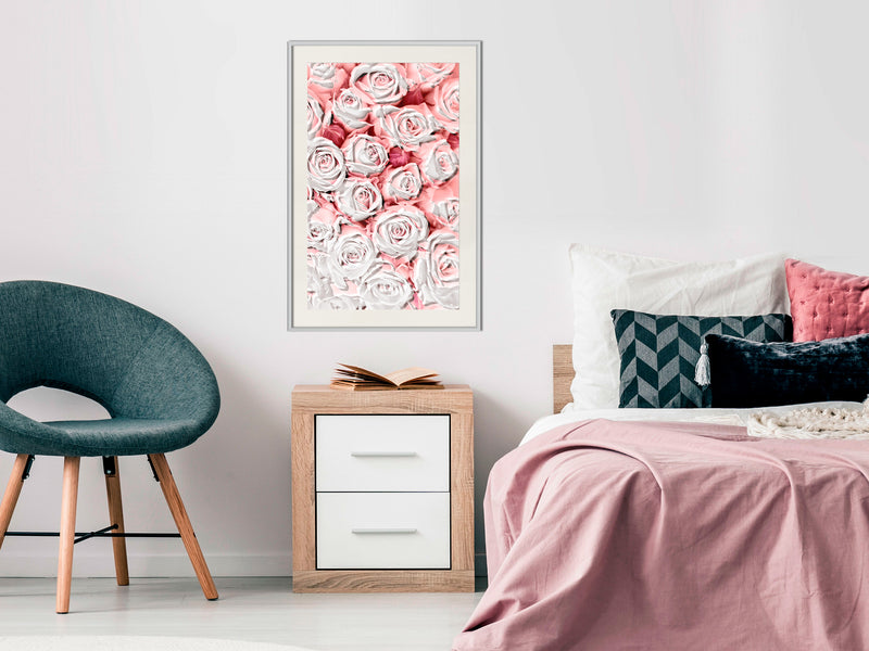 Poster - Purity  - wit passepartout