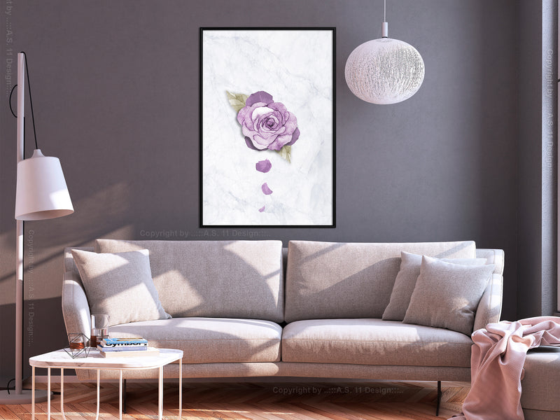 Poster - He Loves Me, He Loves Me Not...  - zwart