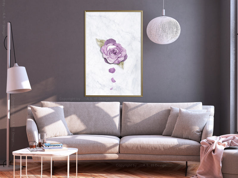 Poster - He Loves Me, He Loves Me Not...  - goud