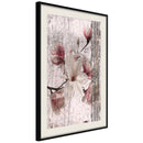Poster - Queen of Spring Flowers I  - zwart passepartout