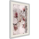 Poster - Queen of Spring Flowers I  - wit passepartout