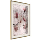 Poster - Queen of Spring Flowers I  - goud passepartout