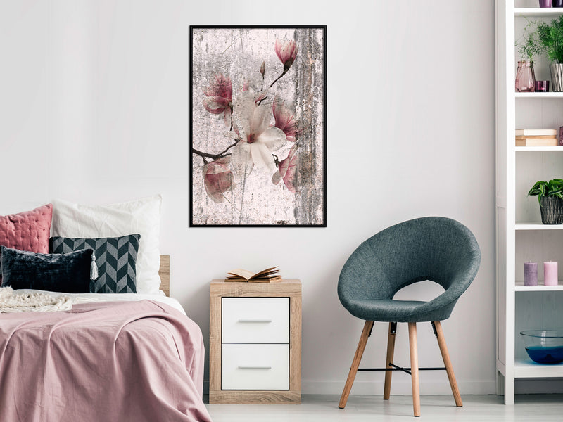 Poster - Queen of Spring Flowers I  - zwart
