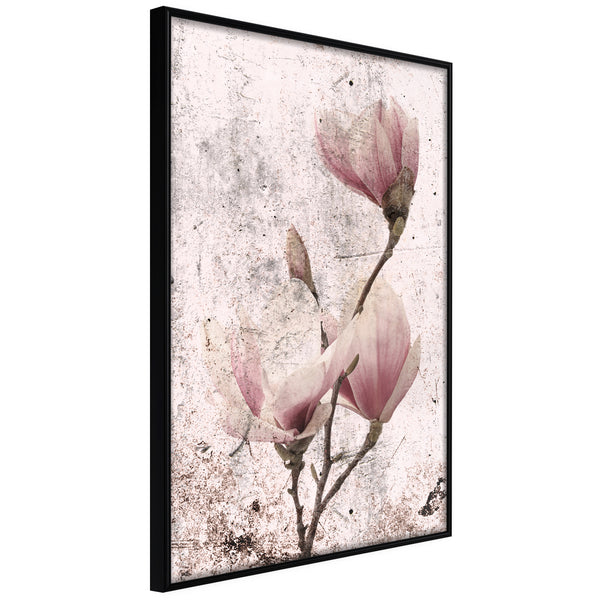 Poster - Queen of Spring Flowers II  - zwart