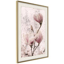 Poster - Queen of Spring Flowers II  - goud passepartout