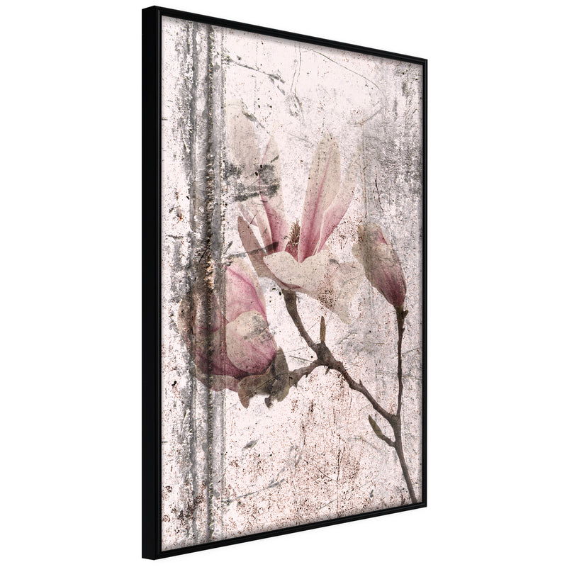 Poster - Queen of Spring Flowers III  - zwart