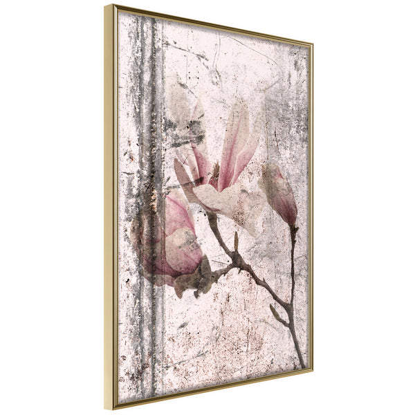 Poster - Queen of Spring Flowers III  - goud