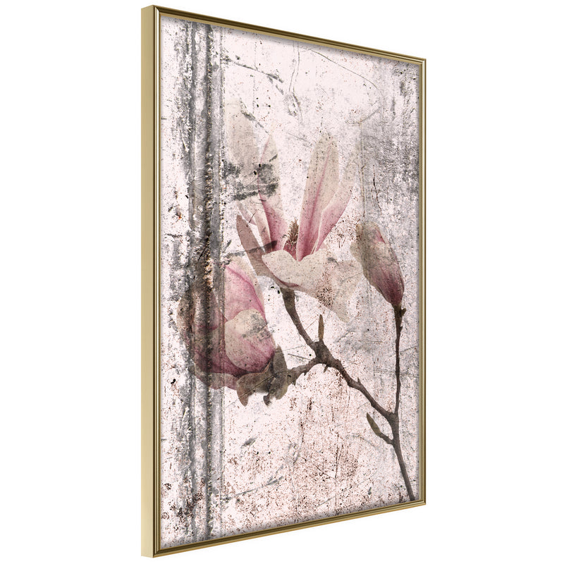 Poster - Queen of Spring Flowers III  - goud