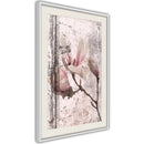 Poster - Queen of Spring Flowers III  - wit passepartout