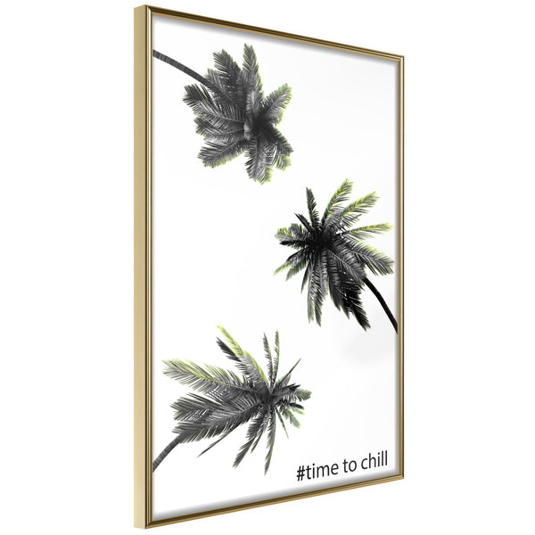 Poster - Holidays in the South  - goud