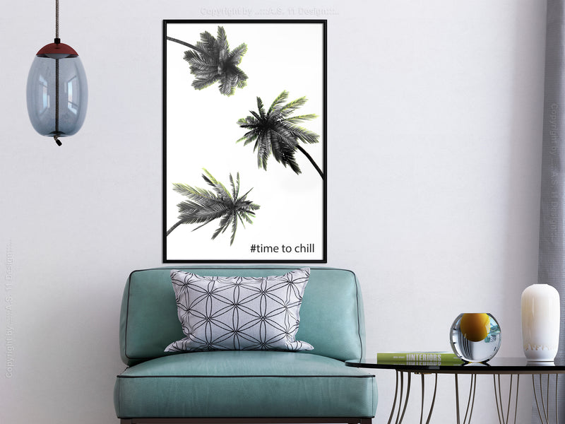 Poster - Holidays in the South  - zwart