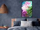 Poster - Vibrant Jungle  - zwart