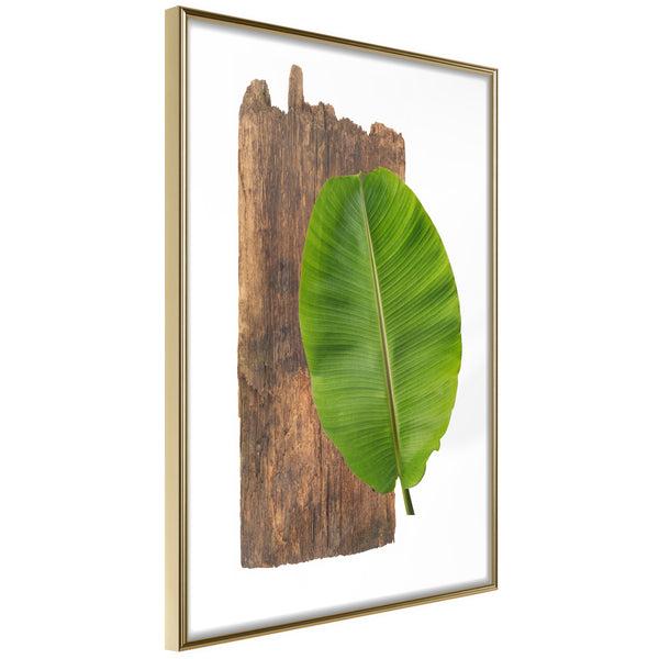 Poster - Forest Nature  - goud