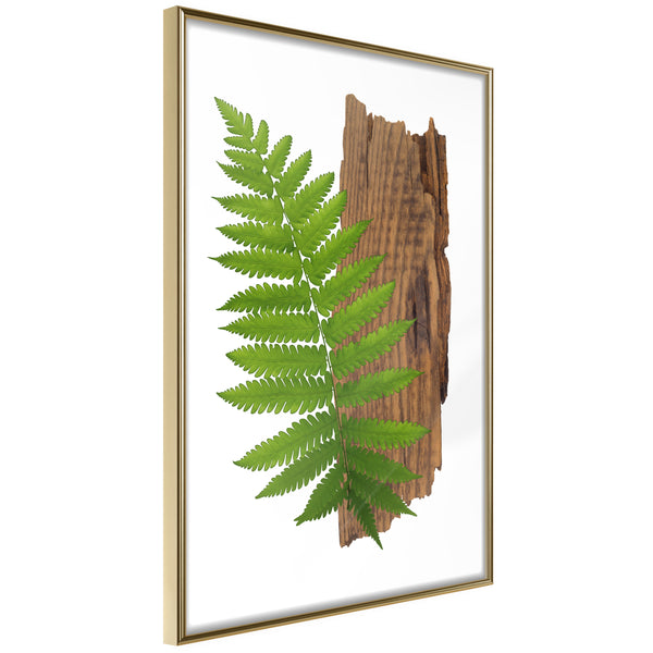 Poster - Expressive Ferm  - goud