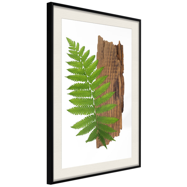 Poster - Expressive Ferm  - zwart passepartout