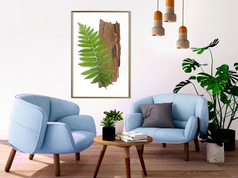 Poster - Expressive Ferm  - goud