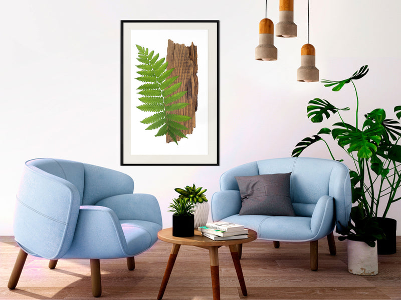 Poster - Expressive Ferm  - zwart passepartout