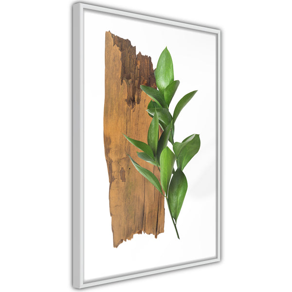 Poster - Forest Bouquet  - wit