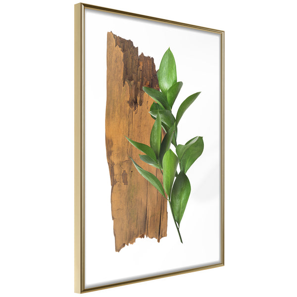 Poster - Forest Bouquet  - goud