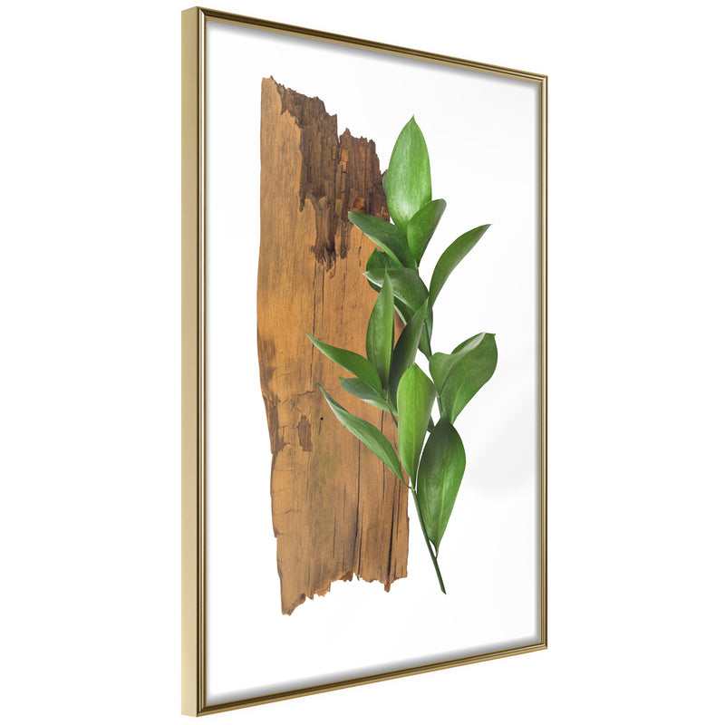 Poster - Forest Bouquet  - goud