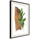 Poster - Forest Bouquet  - zwart passepartout