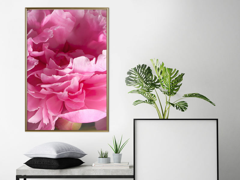 Poster - Magenta Madness  - goud