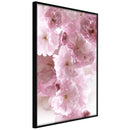 Poster - Path Paved with Flowers  - zwart