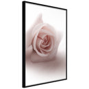 Poster - Subtle Flower  - zwart