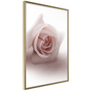 Poster - Subtle Flower  - goud