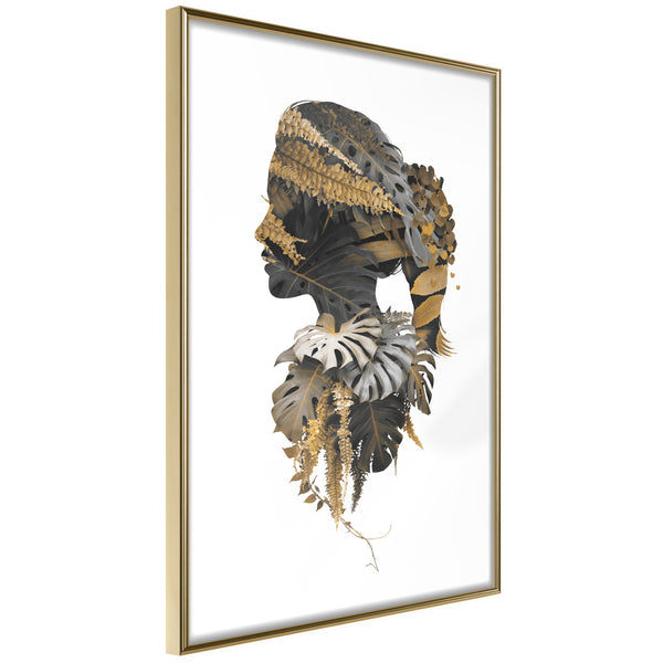 Poster - Forest Witch  - goud