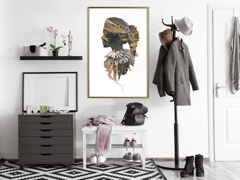 Poster - Forest Witch  - goud