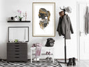 Poster - Forest Witch  - goud passepartout