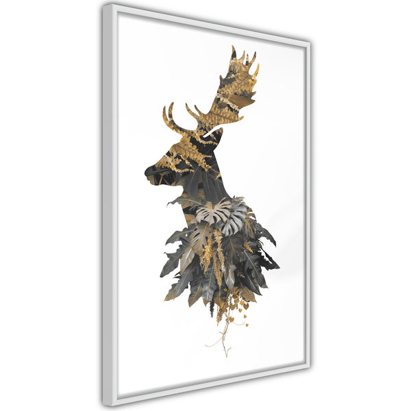 Poster - King of the Forest  - wit