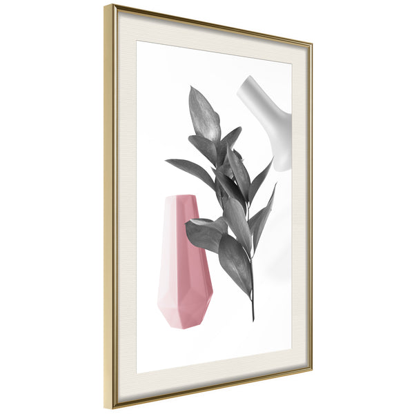 Poster - Floral Alchemy I  - goud passepartout