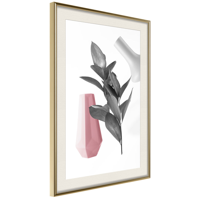 Poster - Floral Alchemy I  - goud passepartout