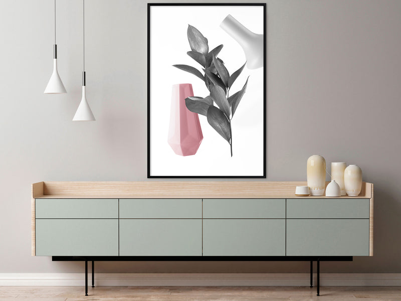 Poster - Floral Alchemy I  - zwart