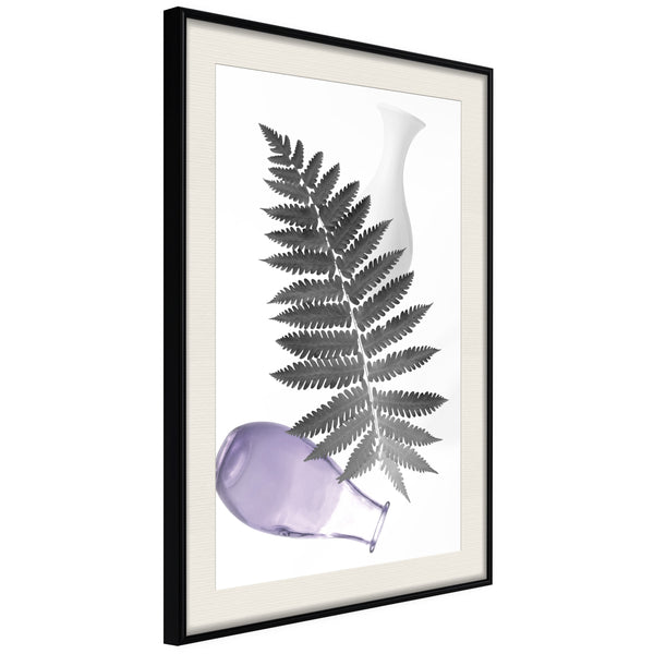 Poster - Floral Alchemy II  - zwart passepartout