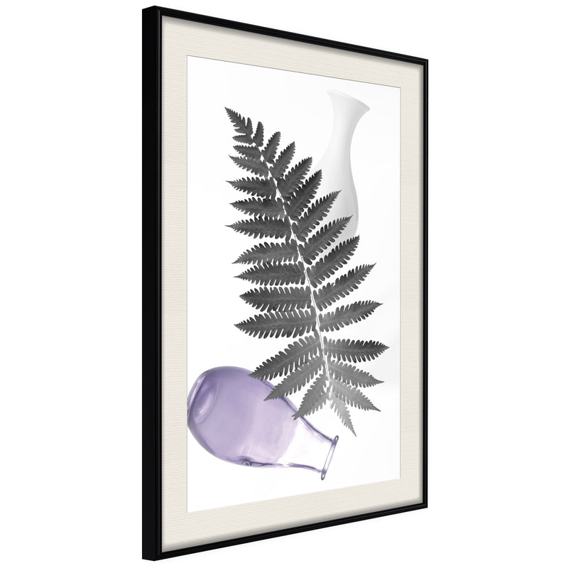 Poster - Floral Alchemy II  - zwart passepartout