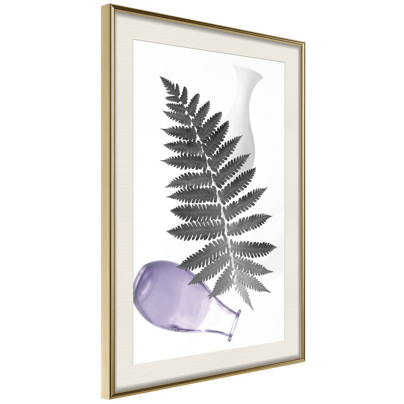 Poster - Floral Alchemy II  - goud passepartout