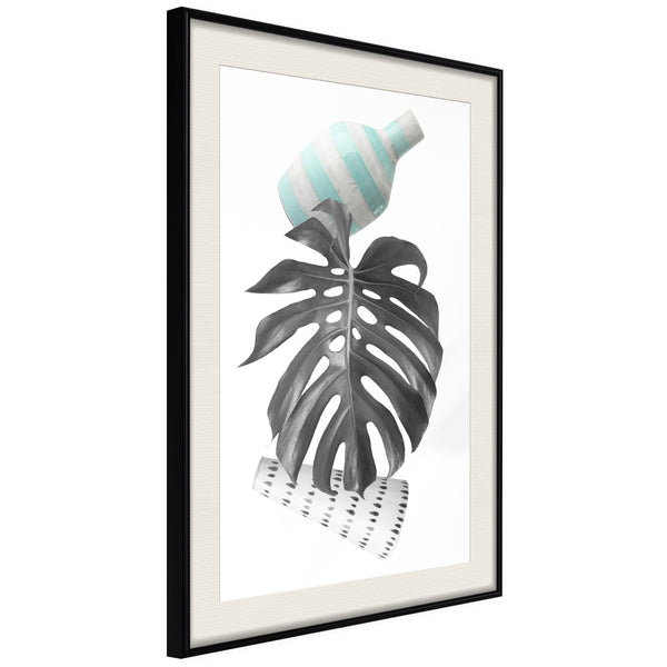 Poster - Floral Alchemy III  - zwart passepartout