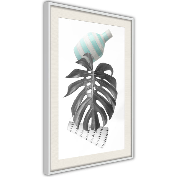 Poster - Floral Alchemy III  - wit passepartout