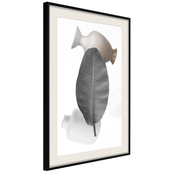 Poster - Floral Alchemy IV  - zwart passepartout