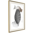 Poster - Floral Alchemy IV  - goud passepartout