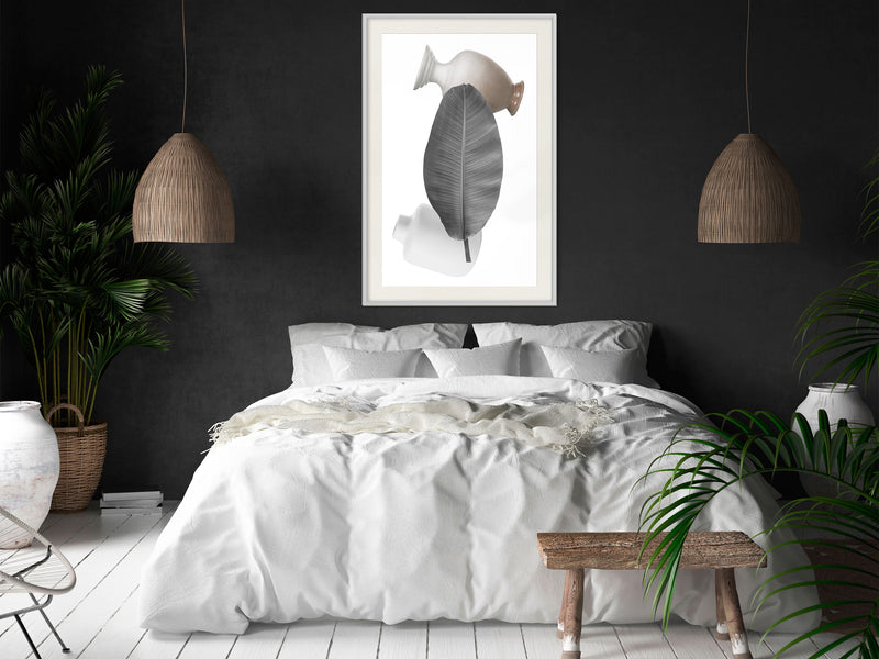 Poster - Floral Alchemy IV  - wit passepartout