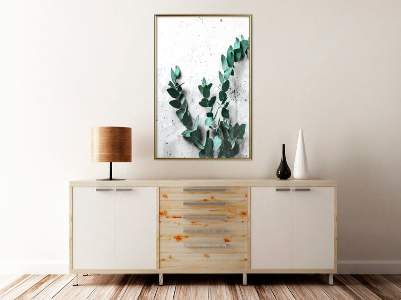 Poster - Green Element  - goud