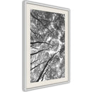 Poster - Lying on the Grass  - wit passepartout