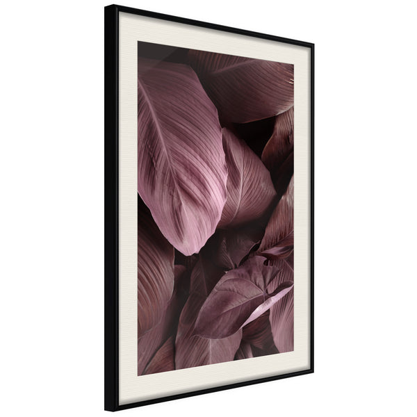 Poster - Living in the Shadow  - zwart passepartout