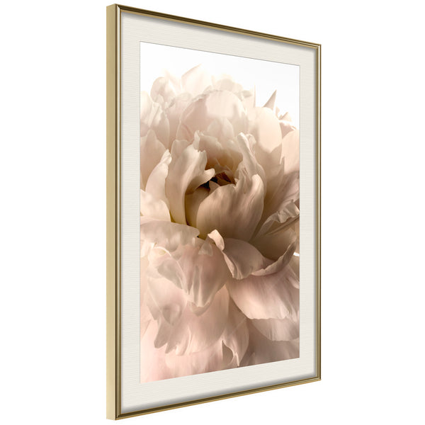 Poster - Bloom  - goud passepartout